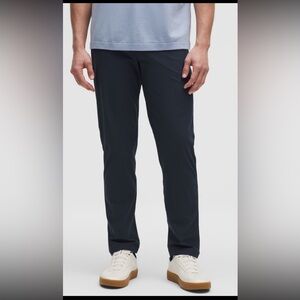 Men's Navy Classic Fit ABC pants
